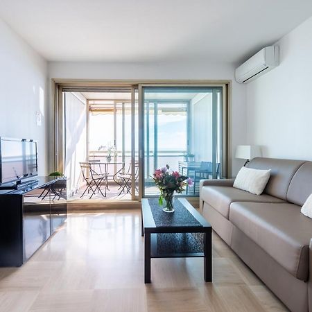 Sea Front - Panoramic Sea View Studio With Terrace Ніцца Екстер'єр фото